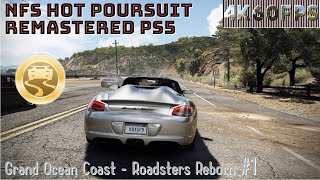 Need For Speed Hot Poursuit Remastered PS5  Grand Ocean Coast  Roadsters Reborn 1 Gold Medal 4K [upl. by Ayatal667]