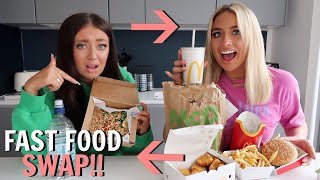 i ATE my bestfriends FAST FOOD ORDERS ft Anastasia [upl. by Atnahsa]