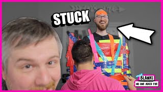 We Tried The Duct Taped To A Door Challenge [upl. by Okkin881]