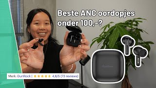 Beste Active Noise Cancelling draadloze oordopjes onder €100  Dunrock Bubble review [upl. by Ardnama]