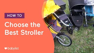 How to Choose the Best Stroller  Babylist [upl. by Anul897]