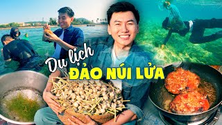 Lặn biển tìm hải sản no nê đặc sản ở đảo Lý Sơn Du lịch ẩm thực Quảng Ngãi Việt Nam [upl. by Servetnick790]