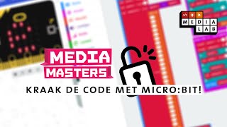 MediaMasters 2019 Kraak de code met microbit [upl. by Noell]