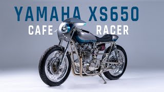 XS650 Cafe Racer  Signature Series  Purpose Built Moto [upl. by Llehsam]