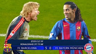 Oliver Kahn will never forget this humiliating performance by Ronaldinho [upl. by Nunci]