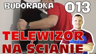 Jak zawiesić telewizor na ścianie oraz płycie gipsowej [upl. by Nodnahs]