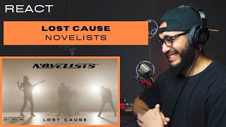 REACT  Guitarrista de Metal reagindo a NOVELISTS  Lost Cause [upl. by Glynas926]