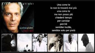 CLAUDIO BAGLIONI  Lultima occasione [upl. by Gerhard]