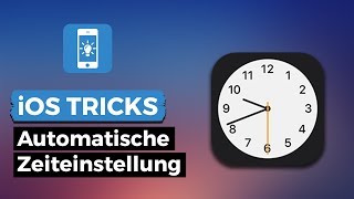 iPhone automatisch Zeiteinstellung deaktivieren bei Zeitumstellung [upl. by Raddi941]