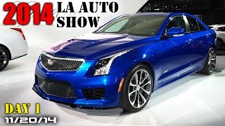 2014 LA Auto Show Day 1  Cadillac ATSV Audi Prologue MercedesMaybach S600  Fast Lane Daily [upl. by Dale]