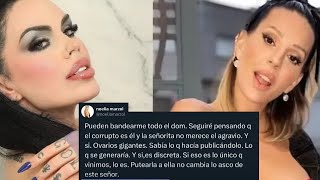 Noelia Marzol se metió en la polémica y bancó a Sofía Clerici en las redes quotOvarios gigantesquot [upl. by Nollaf]