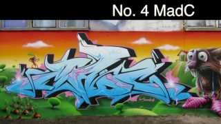 Top 10 Best Graffiti Artists Updated [upl. by Nazarius]