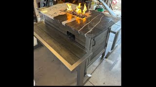 Building a fire pit table [upl. by Beard108]