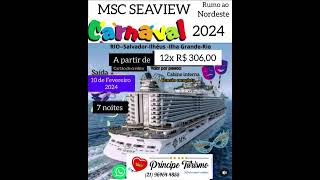 CARNAVAL 2024 MSC SAVIEW [upl. by Trudey]