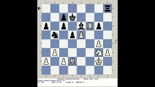 Zukertort Johannes Hermann vs Wisker John  London Chess 1872 England [upl. by Edric329]