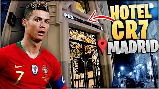 LLEVANDO UN PEDIDO AL HOTEL DE ¡CRISTIANO RONALDO 🇵🇹 EN MADRID  VIVIENDOENLACALLE [upl. by Benjie]