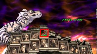 Primal Rage 2 Full Character Select Shows off DinoGods [upl. by Auehsoj903]