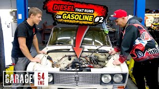 Diesel converted to run on gasoline  how does it drive [upl. by Edan791]