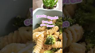 Pasta con brócoli y queso 🥦💖 [upl. by Eenwat]