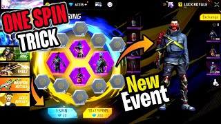 FREE FIRE NEW IRON RAVE RING EVENT  FREE FIRE NEW EVENT  TECHNO BANDA [upl. by Katz114]