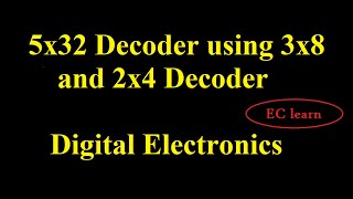 532 using Decoder Using 24 and 38 Decoders [upl. by Ahtanamas]