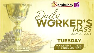 Sambuhay TV Mass  July 09 2024  Tuesday of the Fourteenth Week of Ordinary Time [upl. by Gagnon]