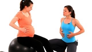 How to Strengthen Your Stomach Muscles  Pregnancy Workout [upl. by Lauro]