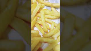 French fries cooked in air fryer shortsvideo youtubeshorts viral [upl. by Eustasius]