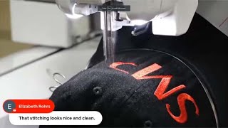 Brother PRS 100 Persona Embroidery Machine with Janet Flynn  SMP Live Ep 49 [upl. by Aikal]