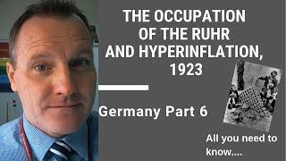 The Occupation of the Ruhr and hyper inflation [upl. by Neelehtak112]