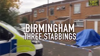 Bartley Green Murder amp Small Heath Double Stabbing Birmingham streetnews [upl. by Aneehsor]