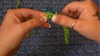 How to Move Up to your Second Row of Crochet [upl. by Dustin]