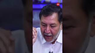 Se calientan los ánimos en debate de Carlos Marín y Noroña milenioshorts [upl. by Eecats]