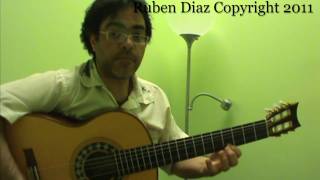 quotManha de Carnavalquot Melody amp Chords Lesson by Ruben Diaz  CFG studio Canada [upl. by Sadler]