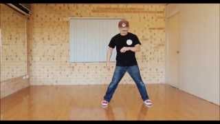 How to breakdance  Toprocks  Episode 3 Salsa Step [upl. by Esiled]