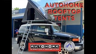 Autohome Rooftop Tents Columbus Air Top amp Maggiolina [upl. by Gleich]