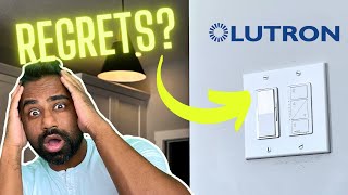 Lutron Review for my Smart Home in 2024 Caseta and Diva Smart Switch Installation [upl. by Ailed]