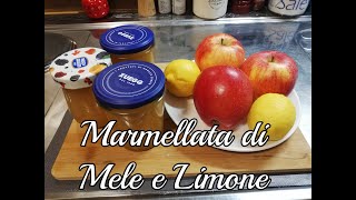 Marmellata di Mele Limone e Cannella  per una colazione da Campioni  Buonissima [upl. by Normy]