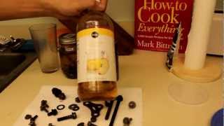 HOW TO remove rust with vinegar [upl. by Winebaum816]