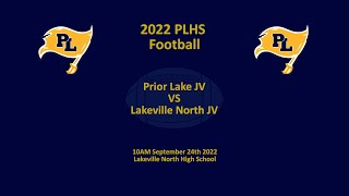 PLHS Football 2022  JV Game 3  At Lakeville North [upl. by Rabbi274]