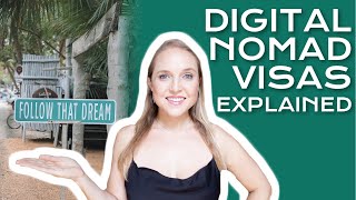 Digital Nomad Visas EXPLAINED The Best and Worst Remote Work and Travel Permits [upl. by Eedna]