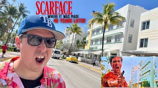 Where SCARFACE Was Made  The COMPLETE MIAMI FILMING LOCATIONS 40 Years Later  ChainSaw Hotel Spot [upl. by Shum]