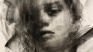 BEAUTY OUT OF CHAOS charcoal drawing tutorial [upl. by Panta753]