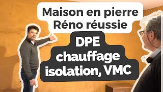 DPE énergie B et Gaz à Effet de Serre A VMC simple flux chauffage bois isolation [upl. by Sigsmond527]