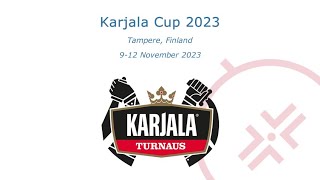 Karjala Cup 2023  Euro Hockey Tour 202324 [upl. by Sirk988]