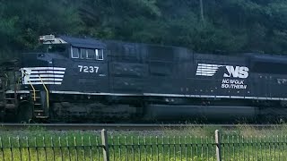 NS at Horseshoe Curve with RampN Hoppers [upl. by Chrissie294]