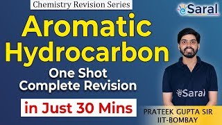 Aromatic Hydrocarbons One Shot Revision Chemistry Class 11 NEET JEE  eSaral  Prateek Sir [upl. by Aicenek507]