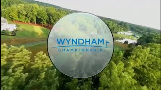 PGA Tour 2024 Wyndham Championship Opening [upl. by Anelrad]