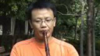 Demo Dragon Head Mahogony Chinese Xiao Flute by DWGuo [upl. by Chappy]