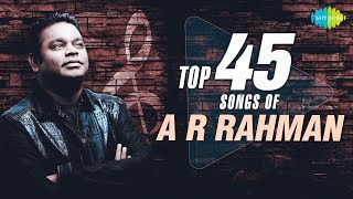 TOP 45 Songs of AR Rahman  One Stop Jukebox  SPBalasubrahmanyam Hariharan  Telugu  HD Songs [upl. by Enicar]